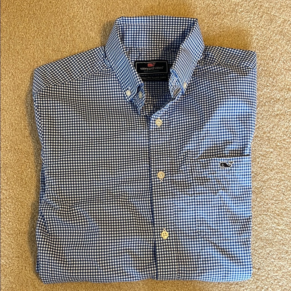 Vineyard Vines Men’s Performance Classic Fit Tucker Shirt XS